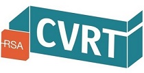 Graphic of the CVRT logo which is a green banner with white writing which reads CVRT and an orange square saying RSA.